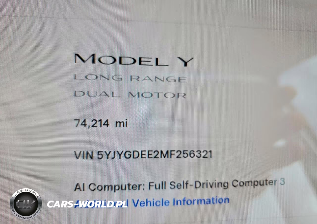 2021 Tesla Model Y VIN:5YJYGDEE2MF256321 - 9