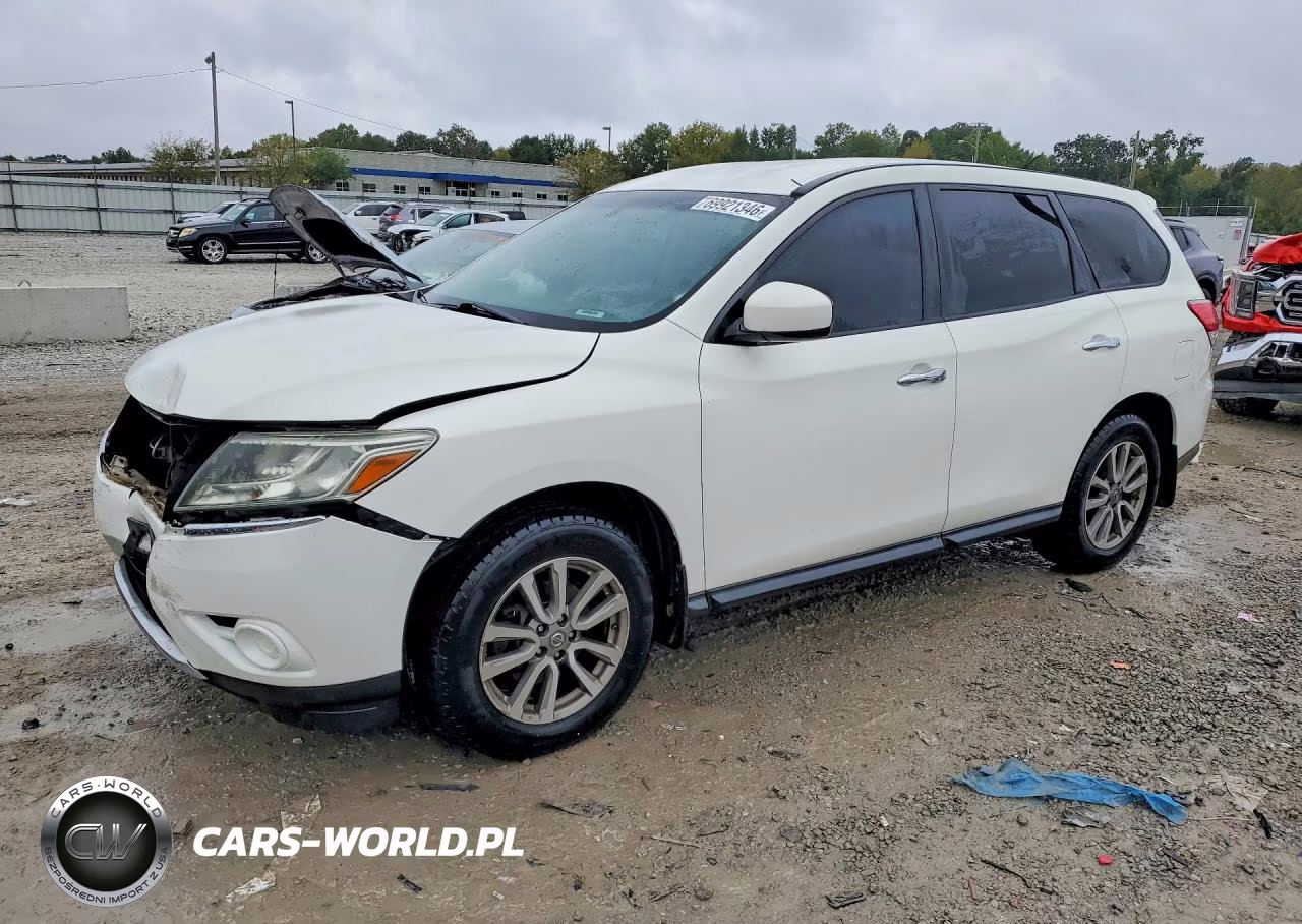 2014 Nissan Pathfinder S VIN:5N1AR2MM9EC713225 - 1