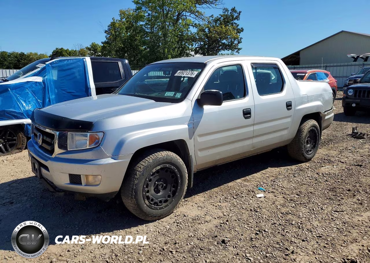 2010 Honda Ridgeline Rt VIN:5FPYK1F29AB005266 - 1