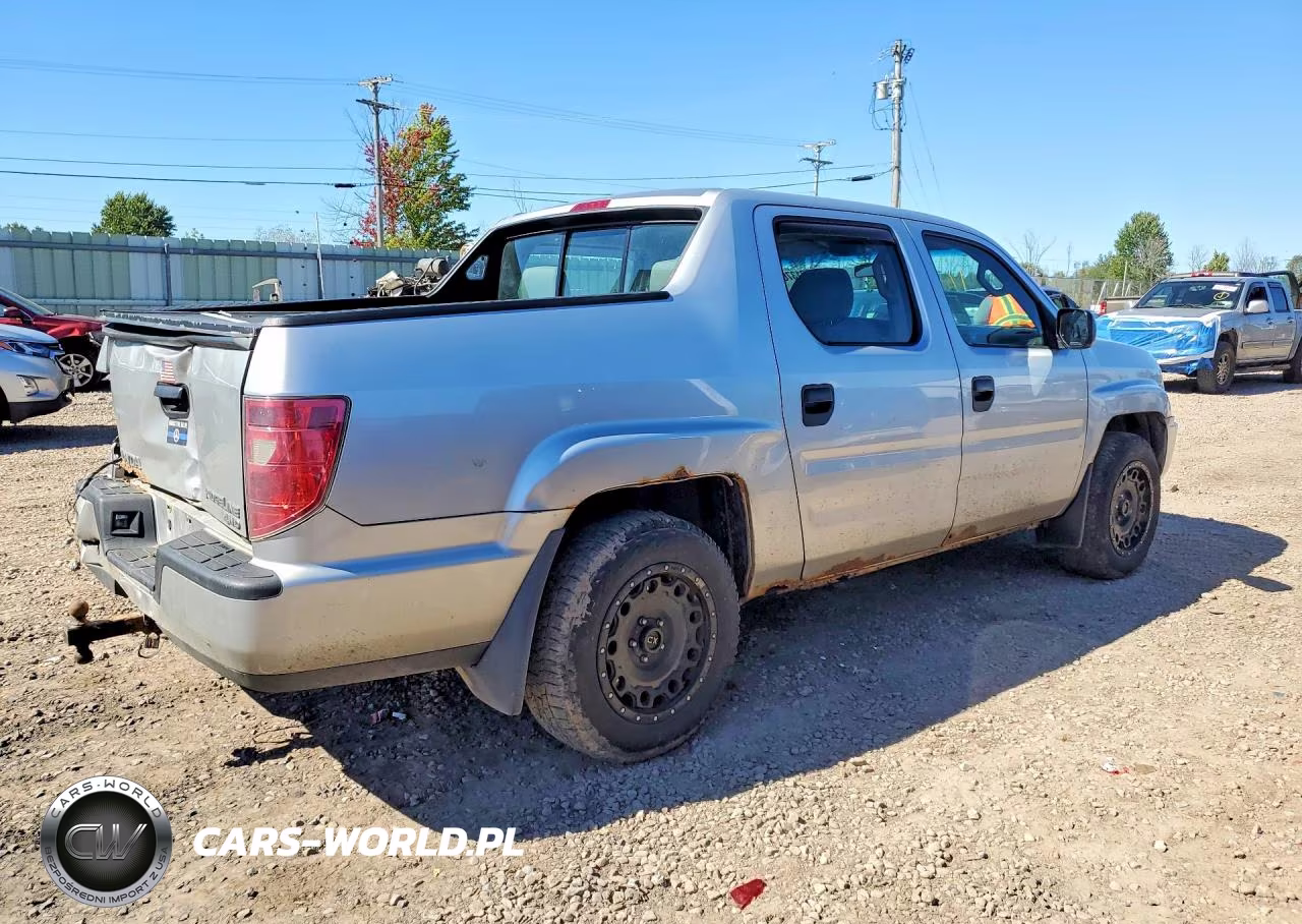 2010 Honda Ridgeline Rt VIN:5FPYK1F29AB005266 - 3