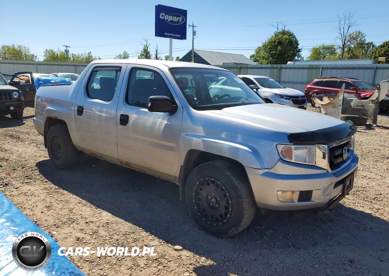 2010 Honda Ridgeline Rt VIN:5FPYK1F29AB005266 - 4