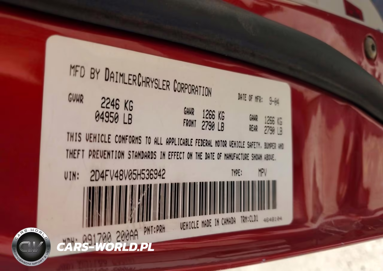 2005 Dodge Magnum Sxt VIN:2D4FV48V05H536942 - 12