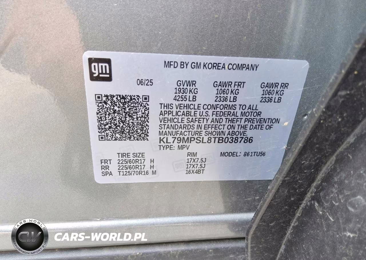 2026 Chevrolet Trailblazer Lt VIN:KL79MPSL8TB038786 - 14