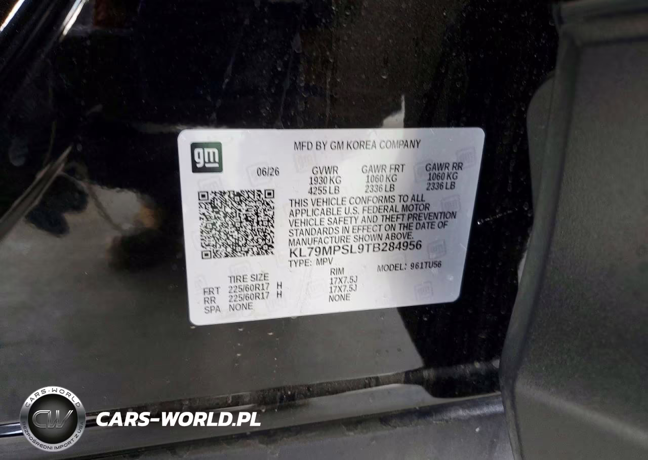 2026 Chevrolet Trailblazer Lt VIN:KL79MPSL9TB284956 - 12
