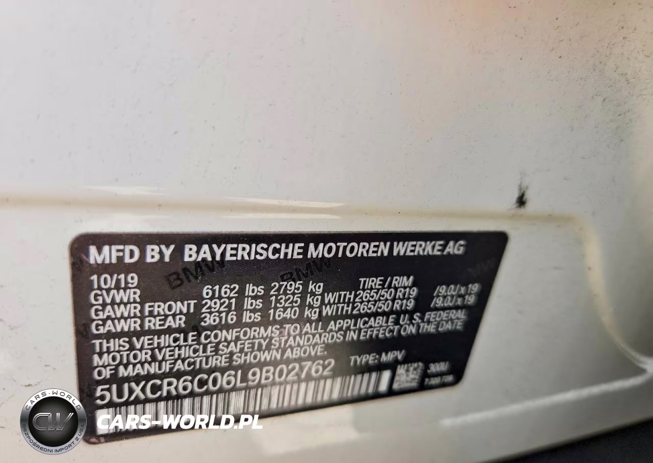2020 BMW X5 xDrive40I VIN:5UXCR6C06L9B02762 - 14