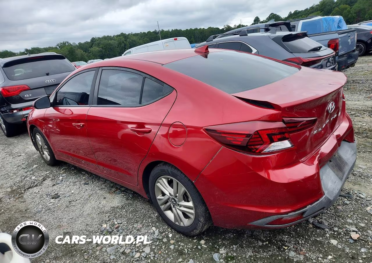 2019 Hyundai Elantra Sel VIN:5NPD84LF9KH423540 - 2