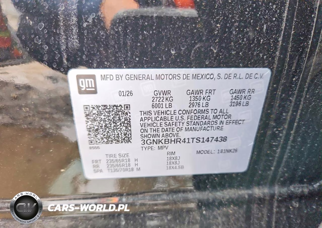 2026 Chevrolet Blazer 2Lt VIN:3GNKBHR41TS147438 - 14