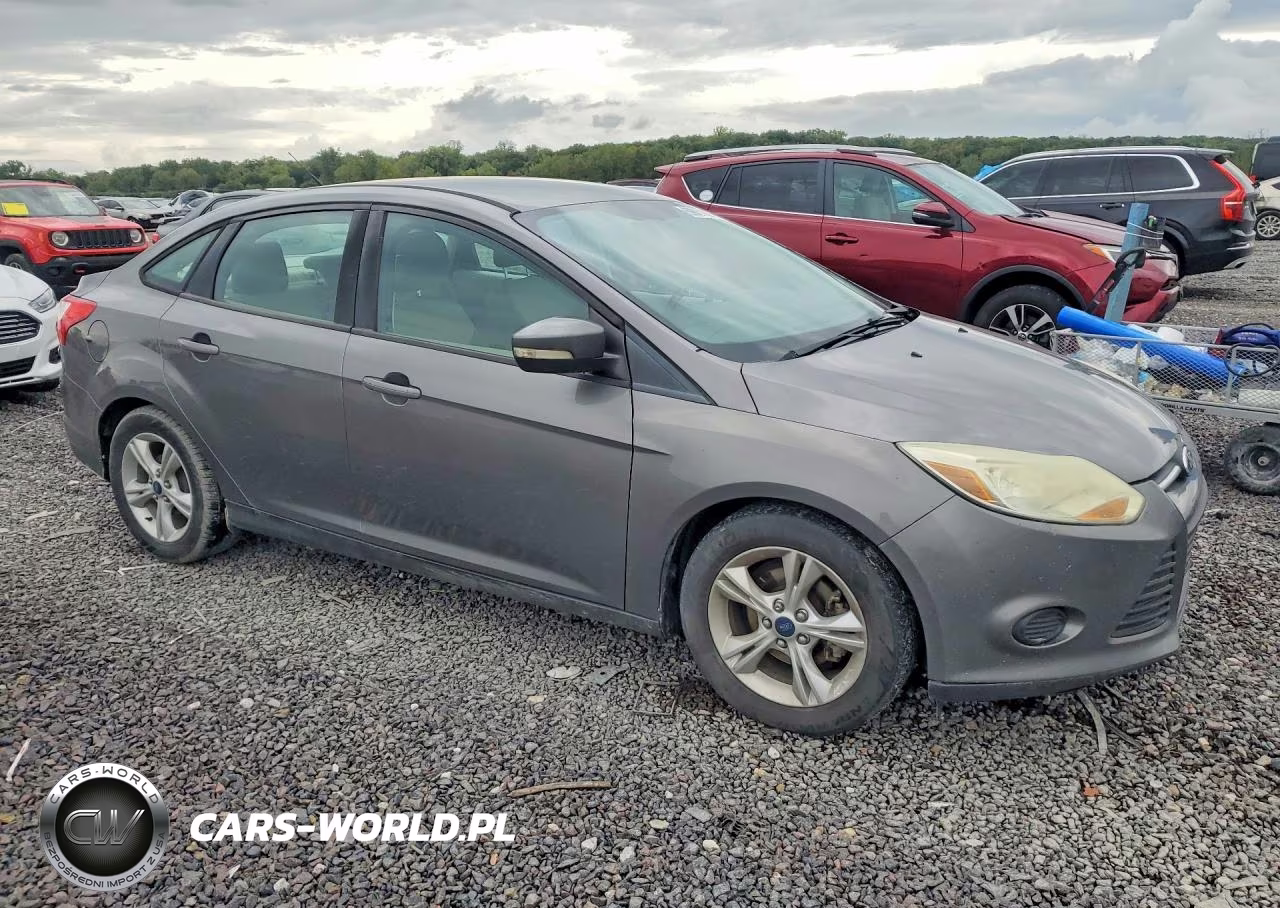 2014 Ford Focus Se VIN:1FADP3F25EL406861 - 4
