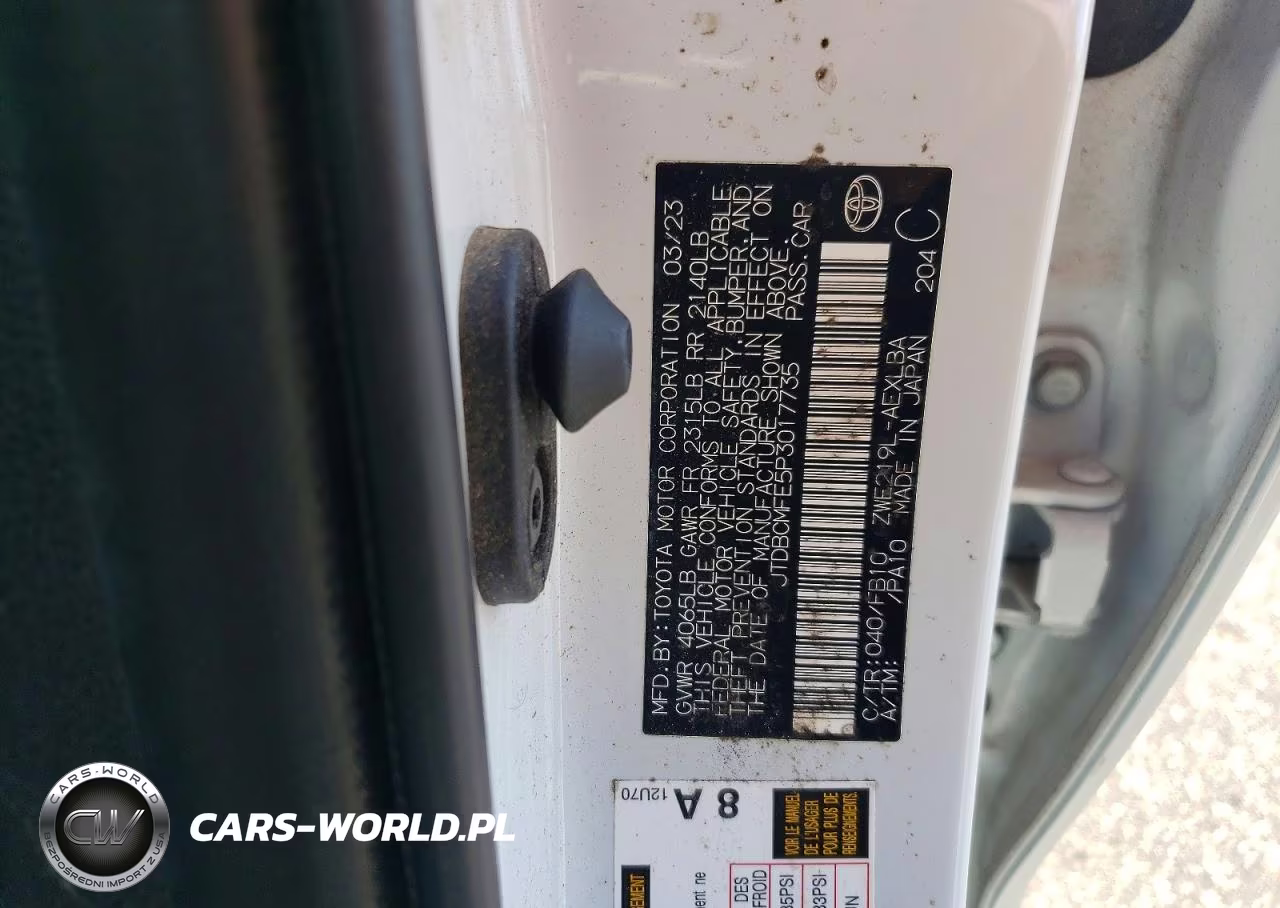 2023 Toyota Corolla Hybrid Le VIN:JTDBCMFE5P3017735 - 12