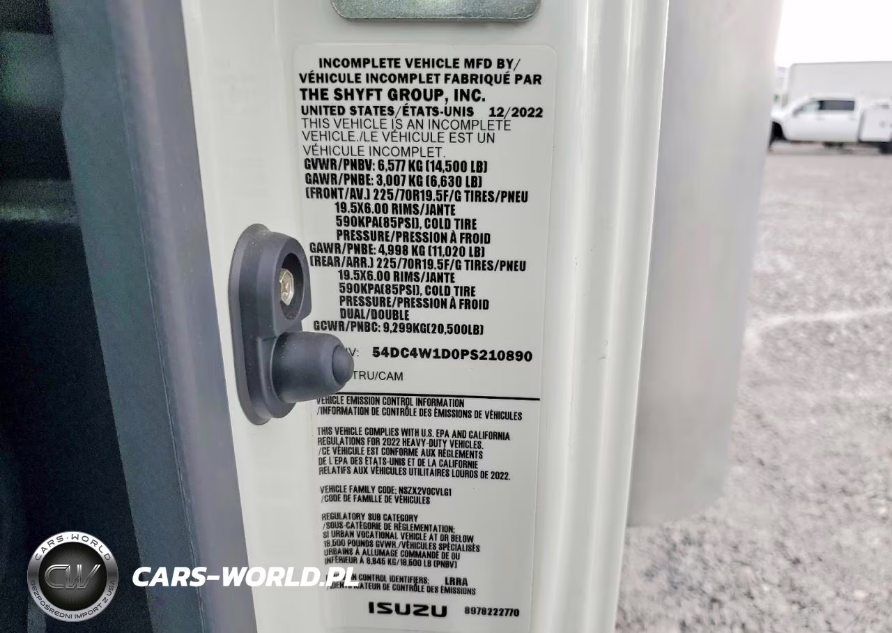 2023 Isuzu Npr Hd Box Truck VIN:54DC4W1D0PS210890 - 13