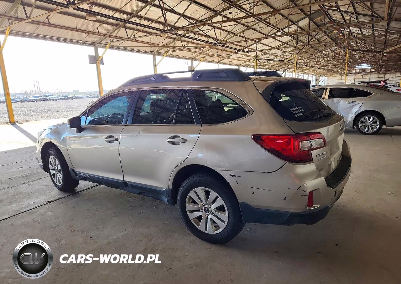 2015 Subaru Outback 2.5I Premium VIN:4S4BSACC6F3333501 - 2