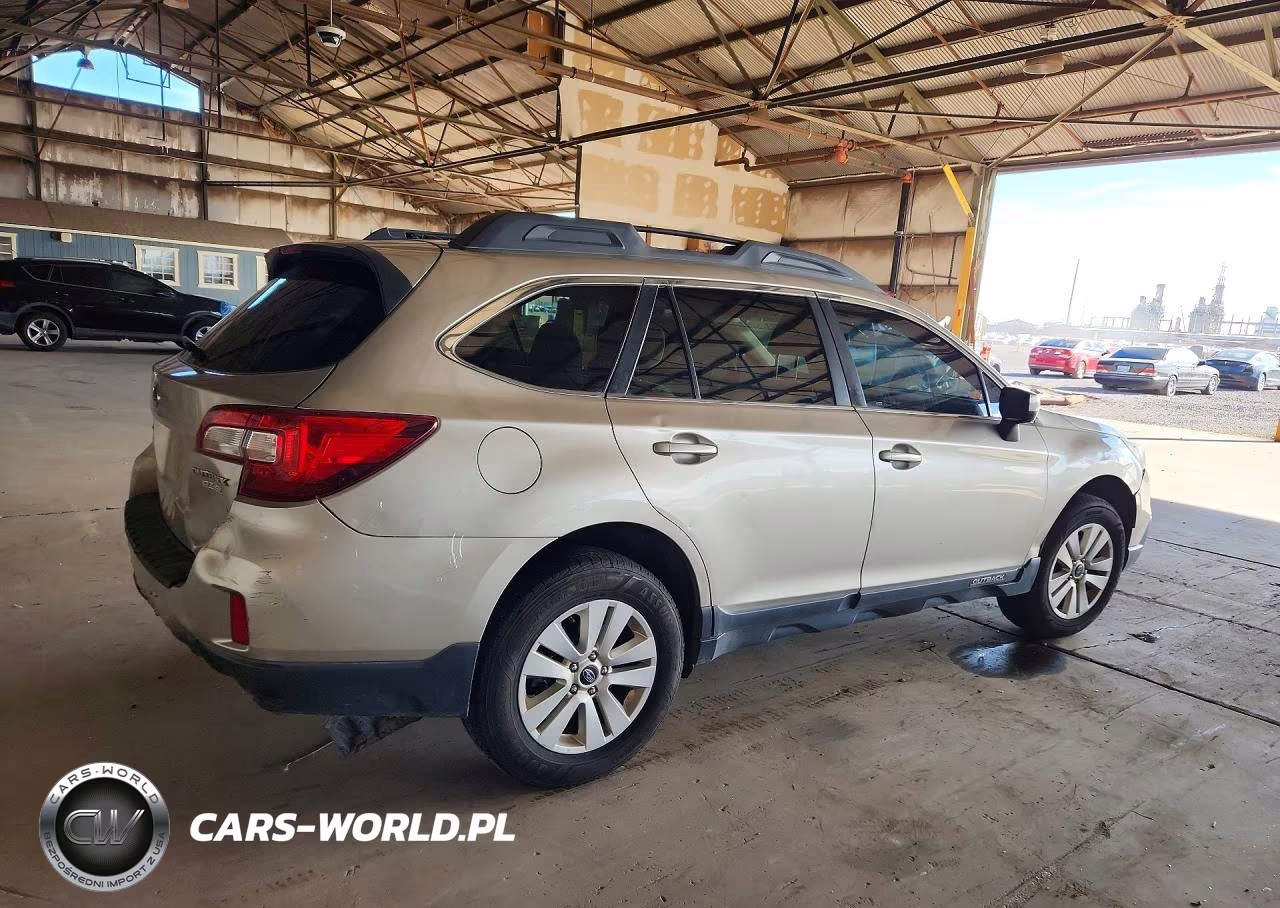 2015 Subaru Outback 2.5I Premium VIN:4S4BSACC6F3333501 - 3