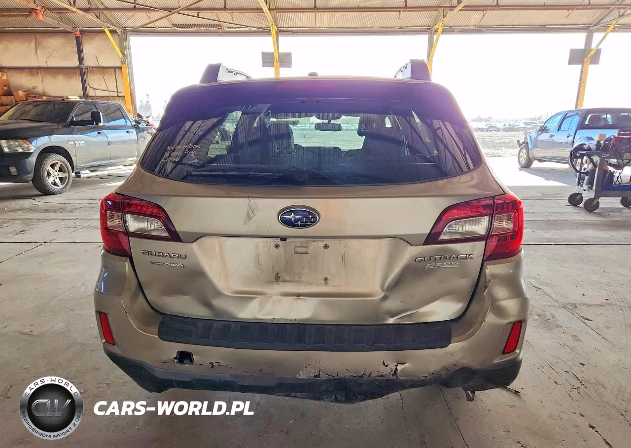 2015 Subaru Outback 2.5I Premium VIN:4S4BSACC6F3333501 - 6