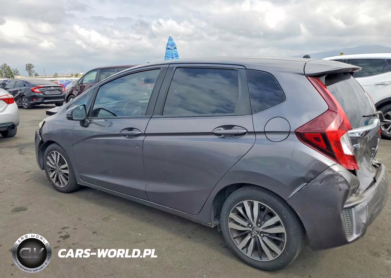 2016 Honda Fit Ex VIN:JHMGK5H76GX036816 - 2