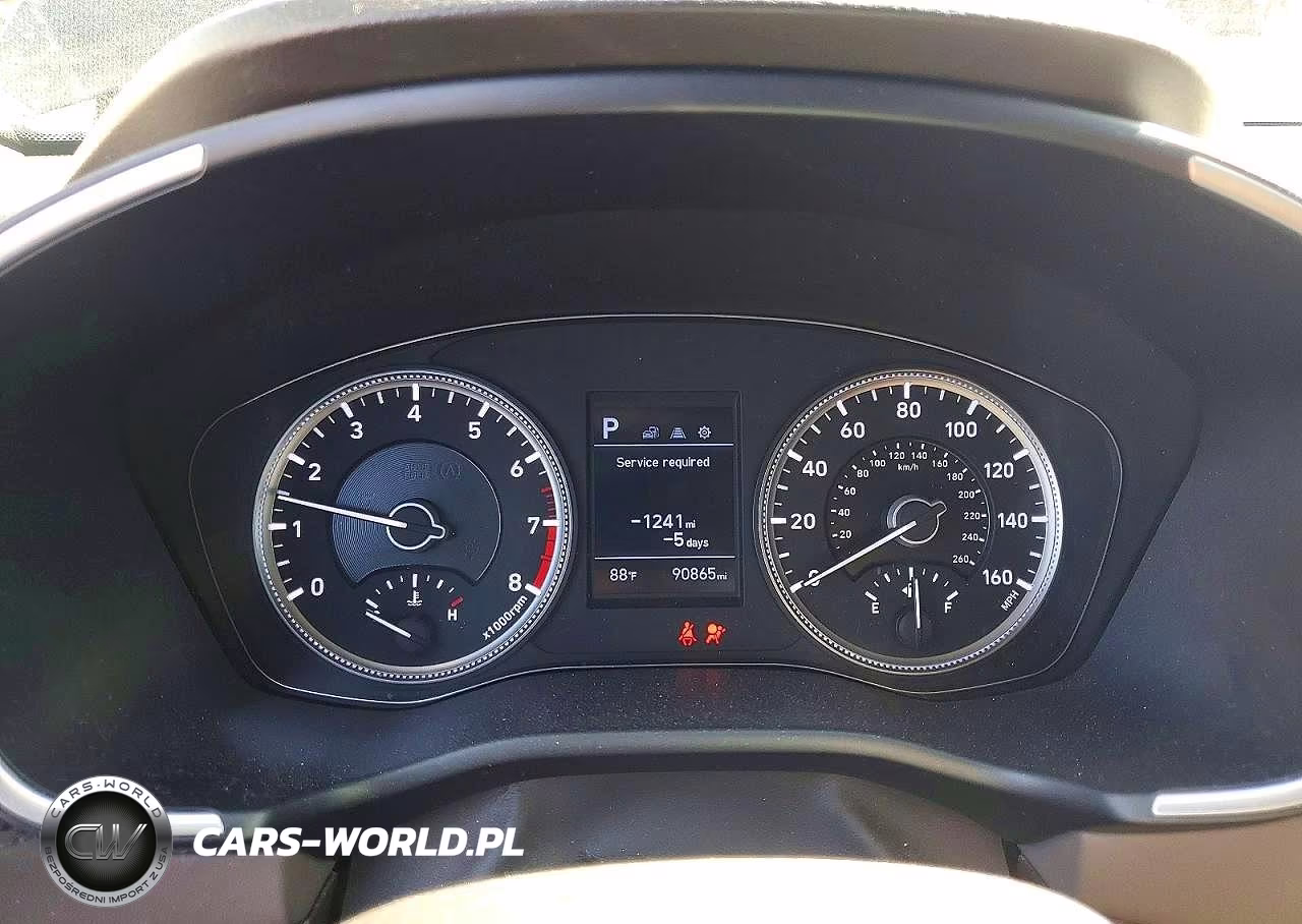 2020 Hyundai Santa Fe Se VIN:0LDL0T6738736 - 9