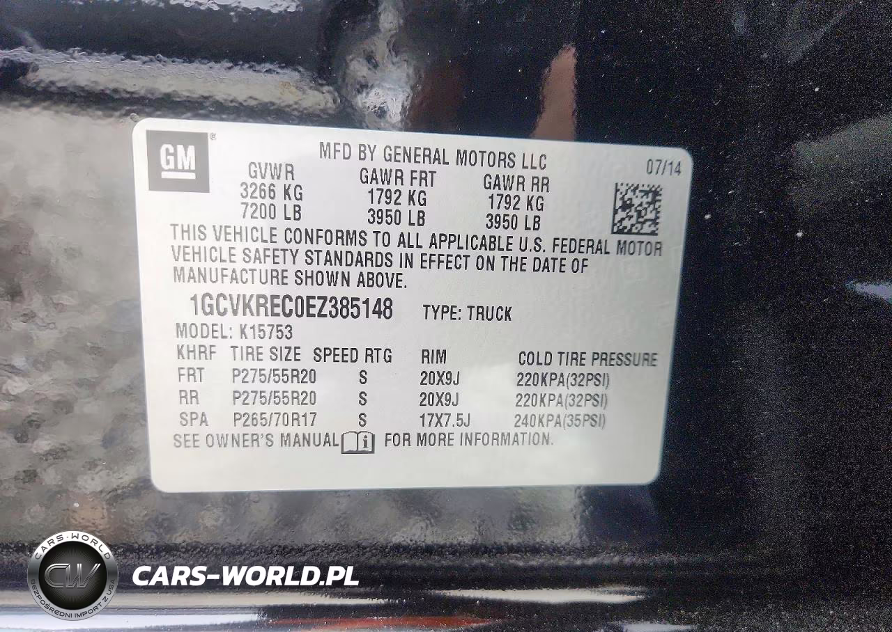 2014 Chevrolet Silverado K1500 Lt VIN:1GCVKREC0EZ385148 - 12