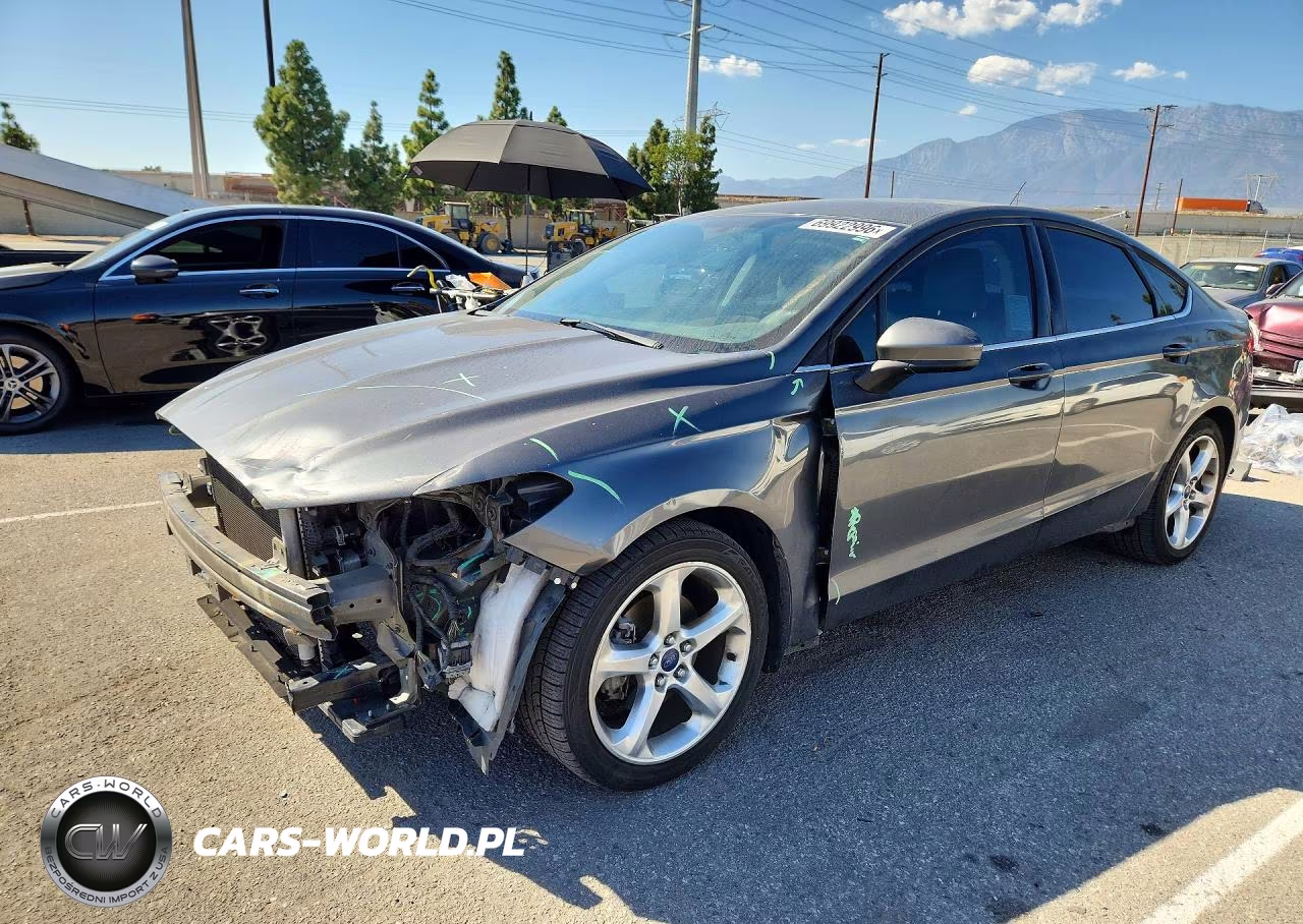 2016 Ford Fusion S VIN:3FA6P0G70GR166155 - 1
