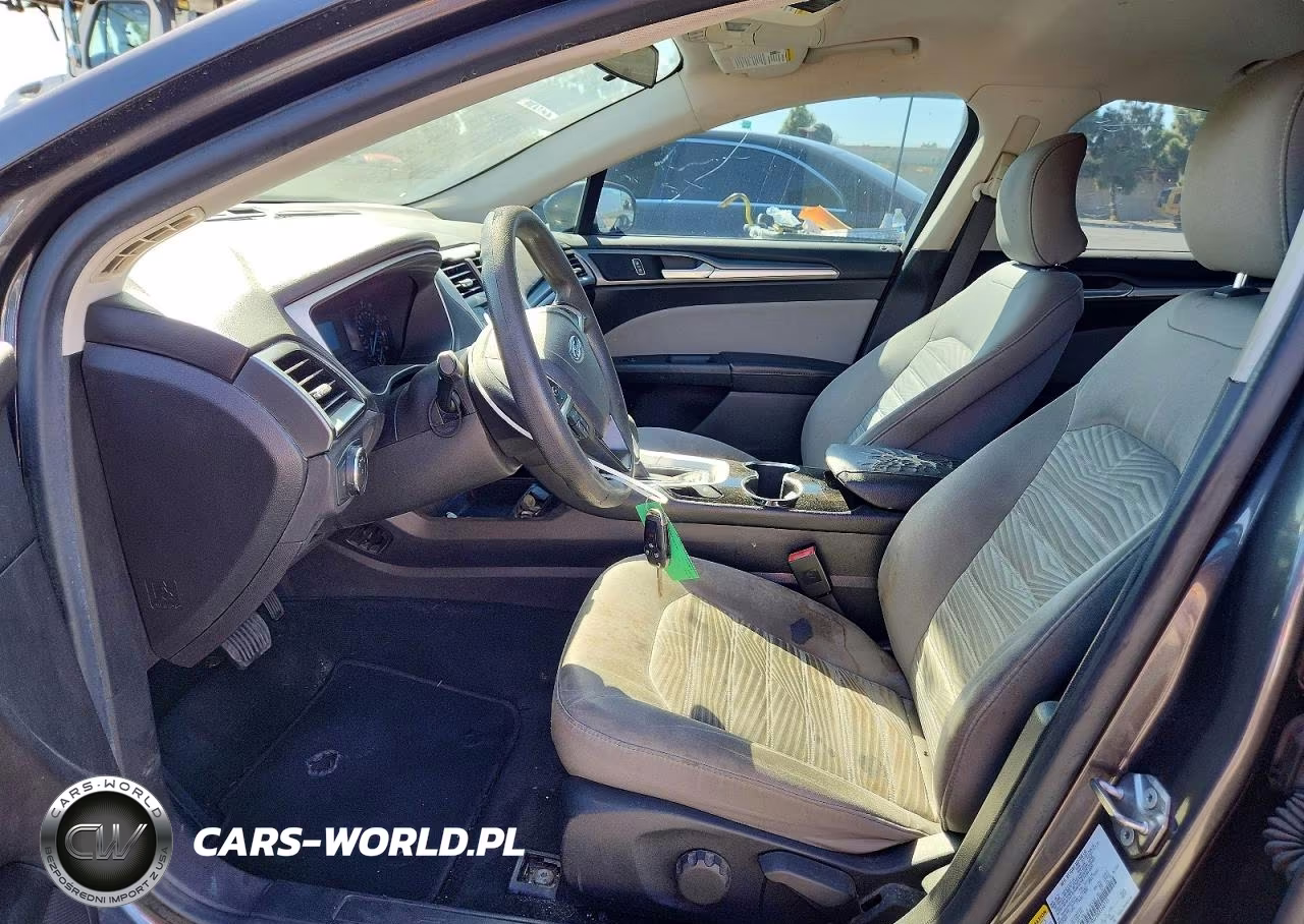 2016 Ford Fusion S VIN:3FA6P0G70GR166155 - 7
