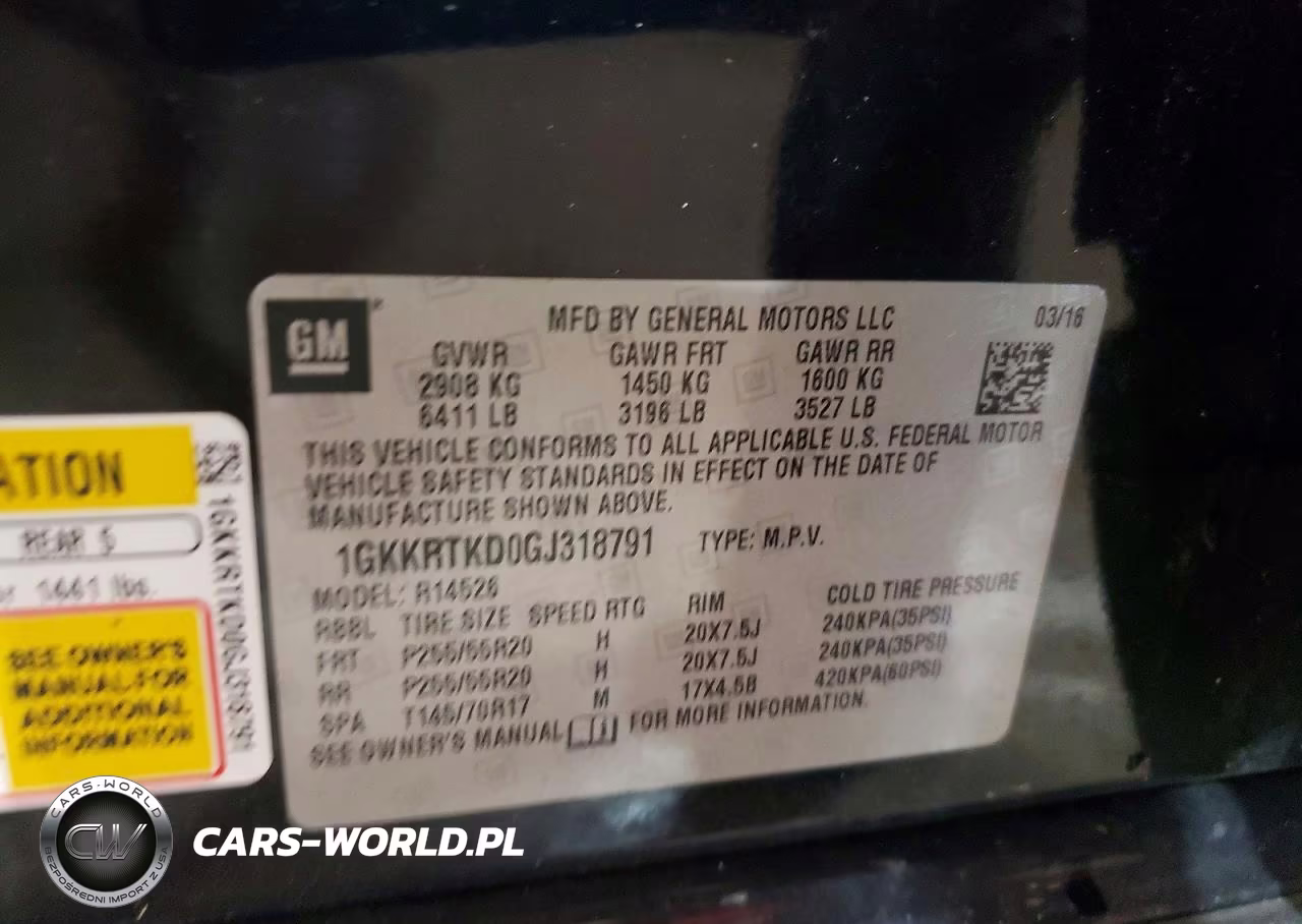 2016 GMC Acadia Denali VIN:1GKKRTKD0GJ318791 - 13