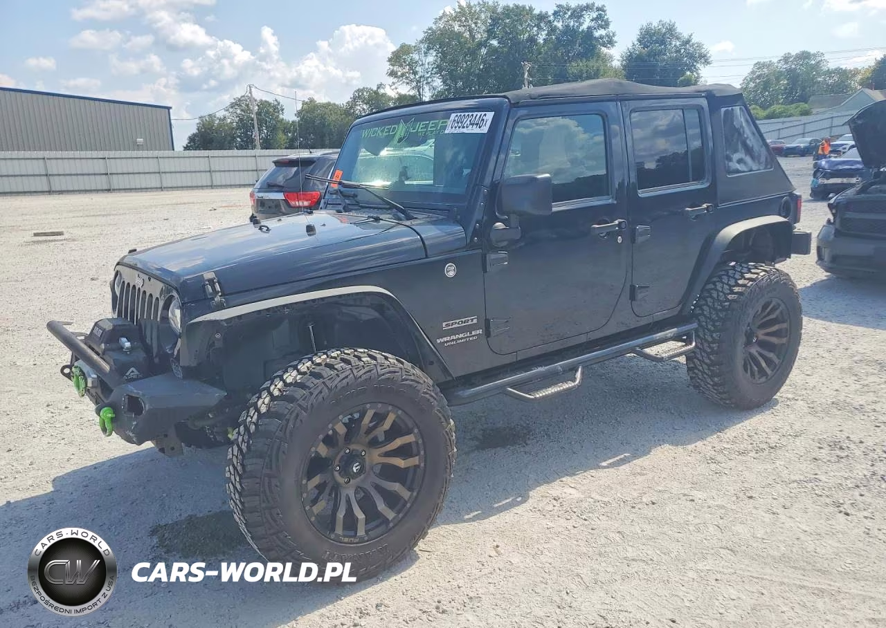 2016 Jeep Wrangler Unlimited Sport VIN:1C4HJWDGXGL295773 - 1