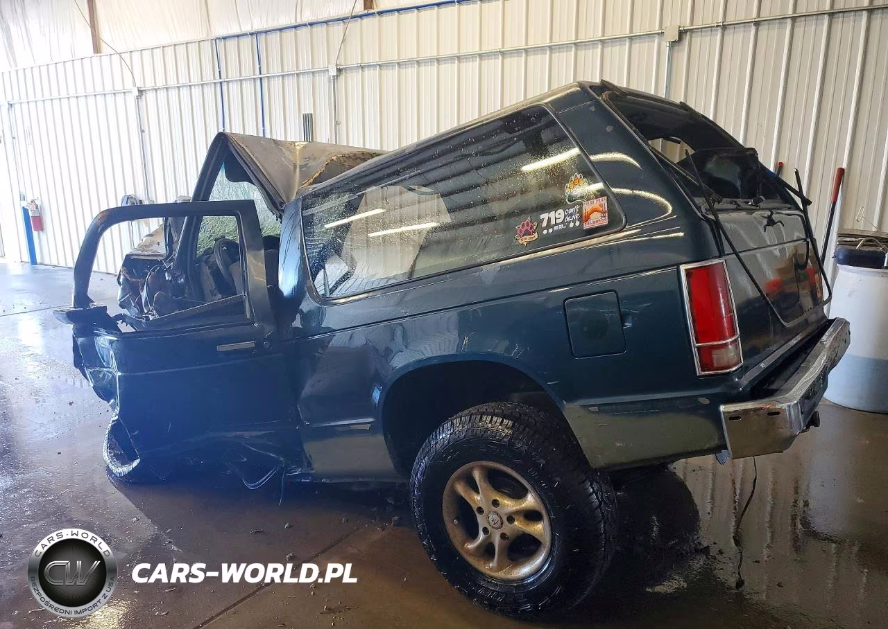 1991 Chevrolet Blazer S10 VIN:1GNCT18Z7M0195086 - 2