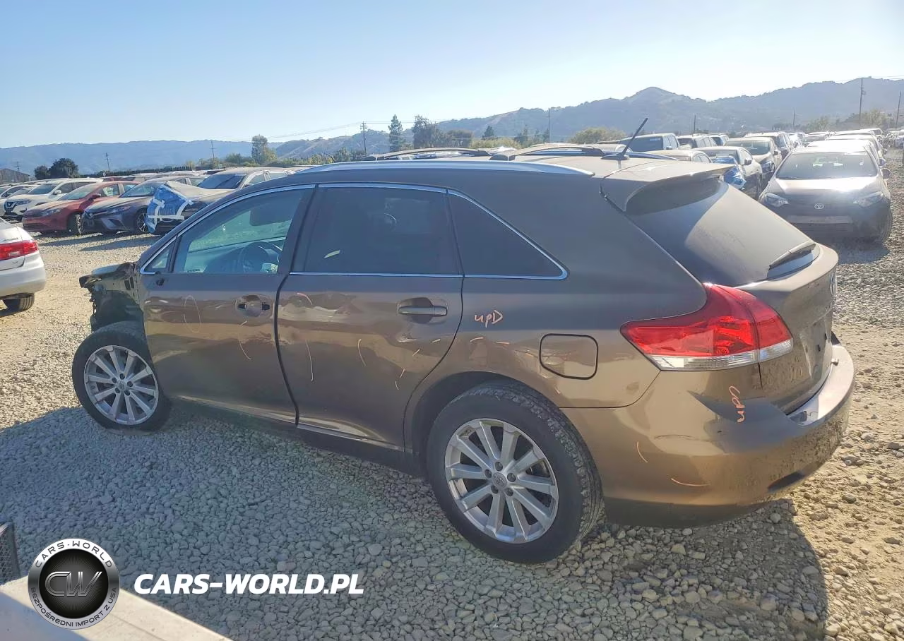 2011 Toyota Venza Fwd 4Cyl VIN:4T3ZA3BB4BU050385 - 2