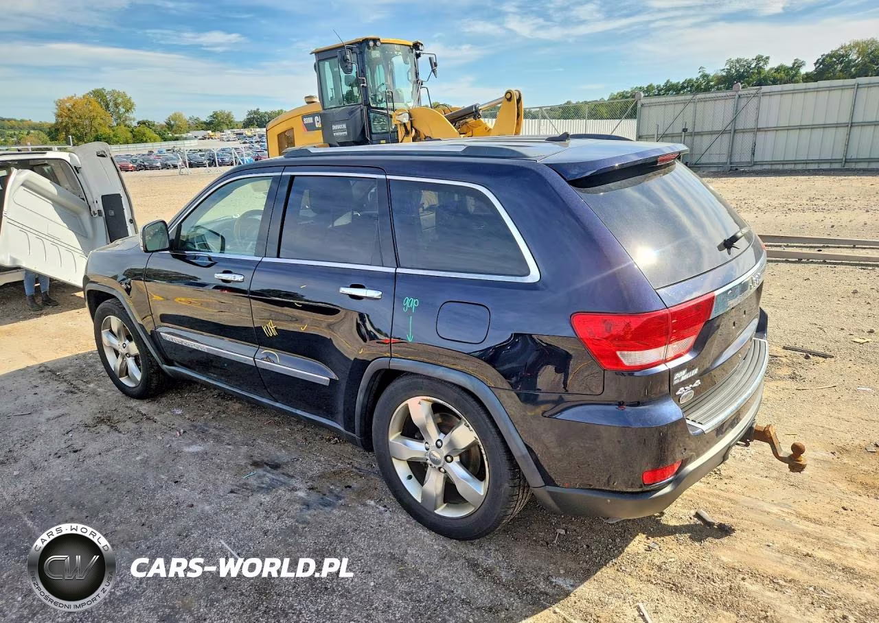 2011 Jeep Grand Cherokee Overland VIN:1J4RR6GGXBC545718 - 2