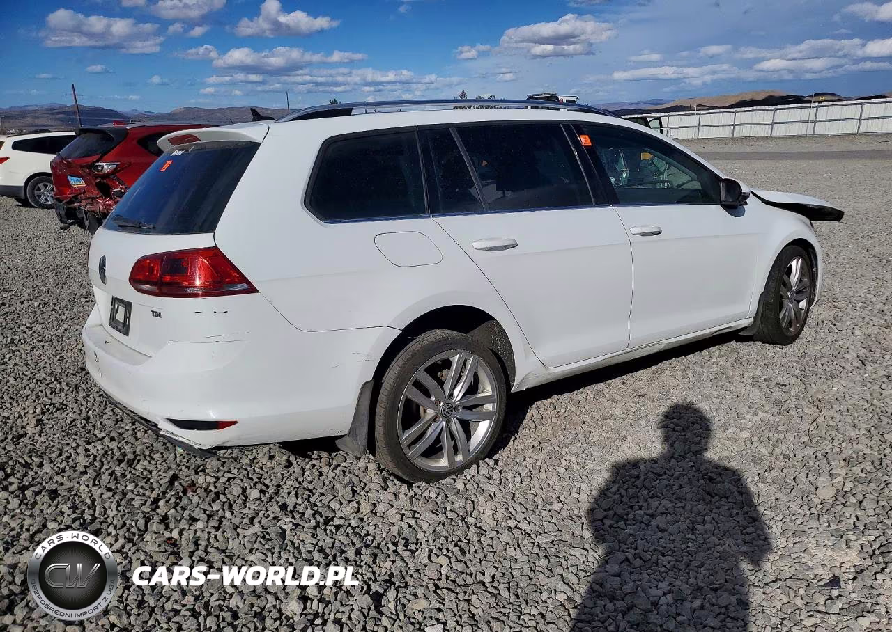 2015 Volkswagen Golf Sportwagen Tdi S VIN:3VWCA7AU7FM506822 - 3