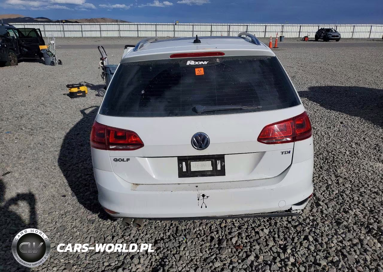 2015 Volkswagen Golf Sportwagen Tdi S VIN:3VWCA7AU7FM506822 - 6