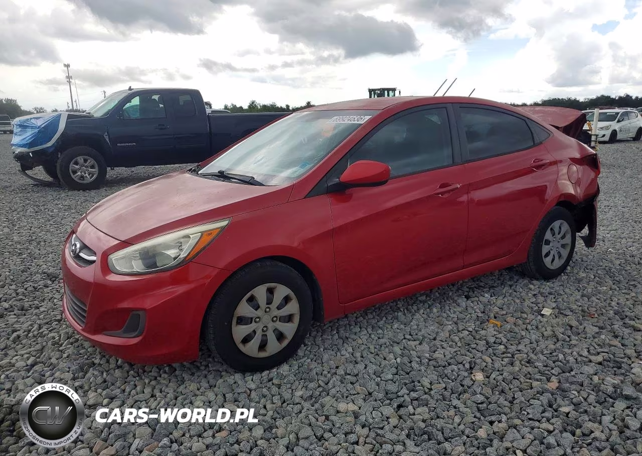 2015 Hyundai Accent Gls VIN:KMHCT4AE8FU796984 - 1