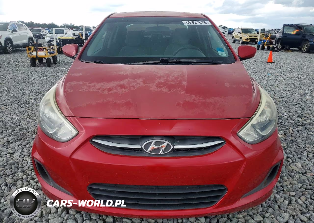 2015 Hyundai Accent Gls VIN:KMHCT4AE8FU796984 - 5