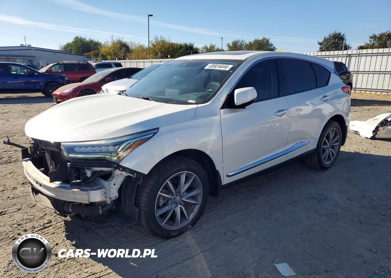 2019 Acura Rdx Technology VIN:5J8TC1H56KL019911 - 1