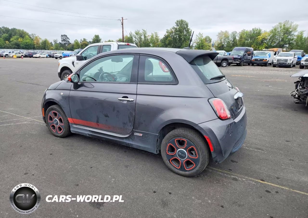 2014 Fiat 500 Electric VIN:3C3CFFGE6ET225425 - 2