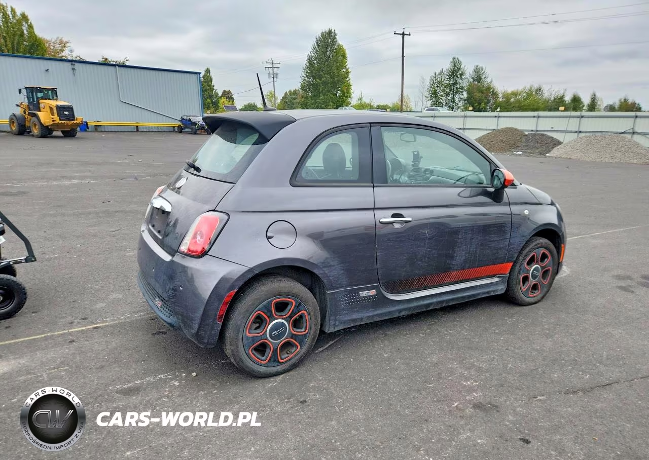2014 Fiat 500 Electric VIN:3C3CFFGE6ET225425 - 3