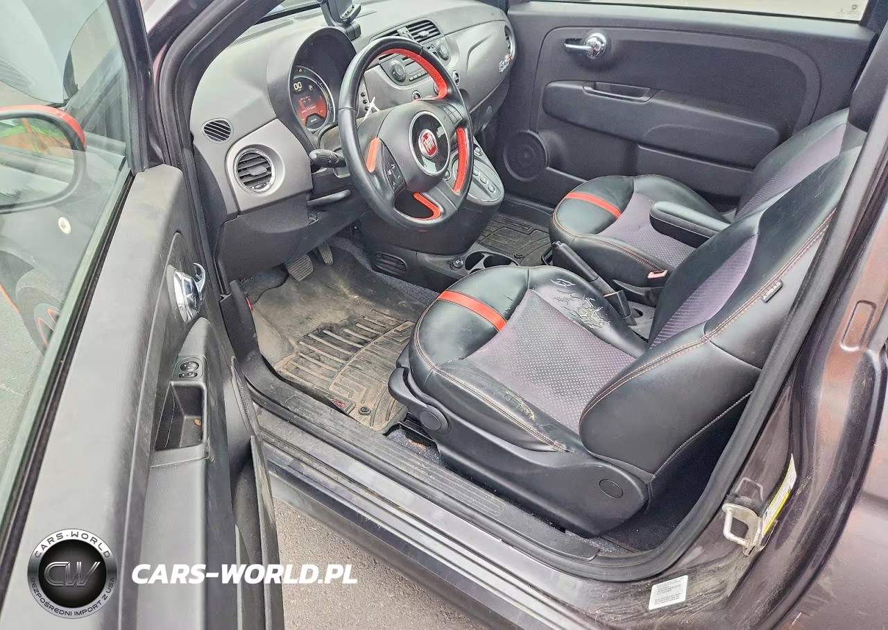 2014 Fiat 500 Electric VIN:3C3CFFGE6ET225425 - 8