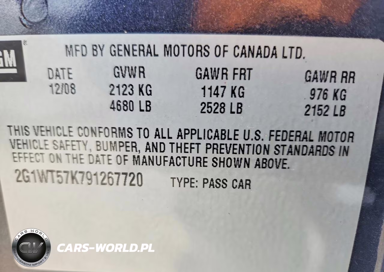 2009 Chevrolet Impala 1Lt VIN:2G1WT57K791267720 - 12