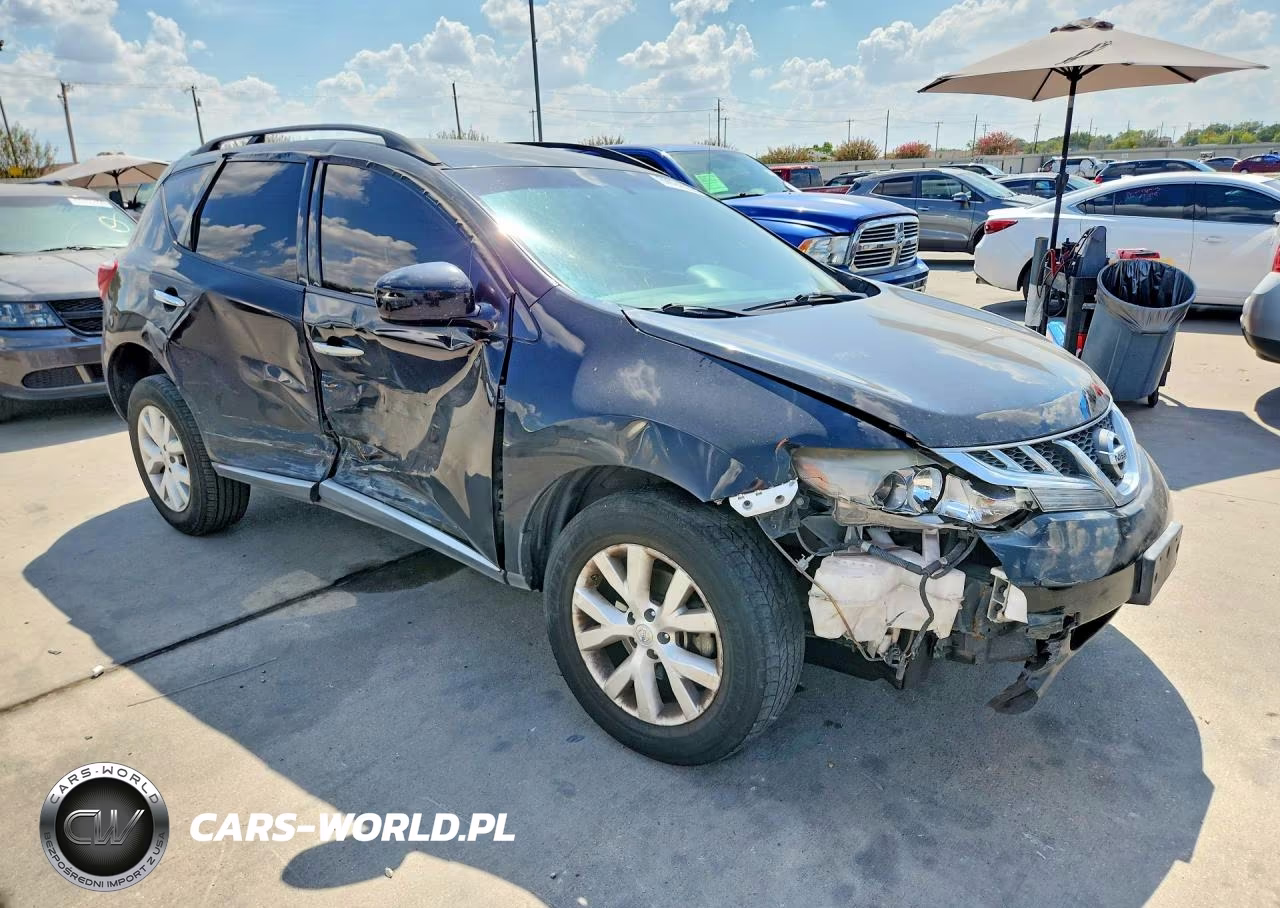 2013 Nissan Murano S VIN:JN8AZ1MW8DW315649 - 4