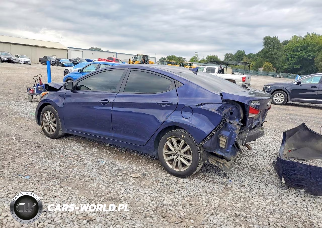 2014 Hyundai Elantra Se VIN:5NPDH4AE4EH495941 - 2