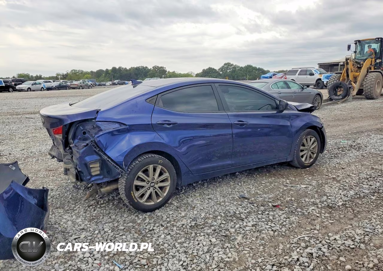 2014 Hyundai Elantra Se VIN:5NPDH4AE4EH495941 - 3