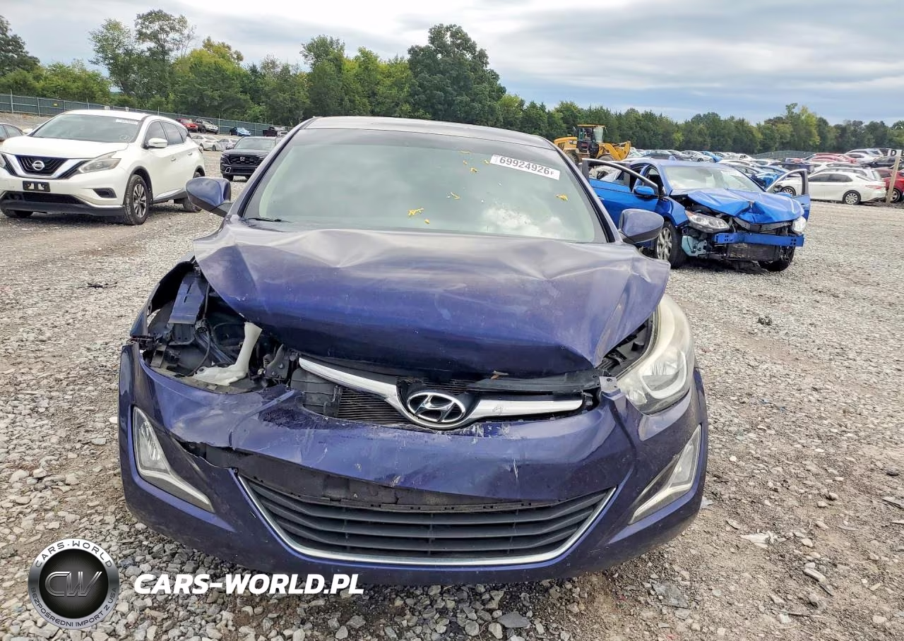 2014 Hyundai Elantra Se VIN:5NPDH4AE4EH495941 - 5