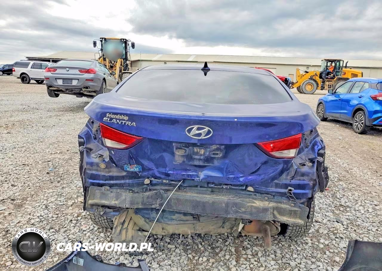 2014 Hyundai Elantra Se VIN:5NPDH4AE4EH495941 - 6