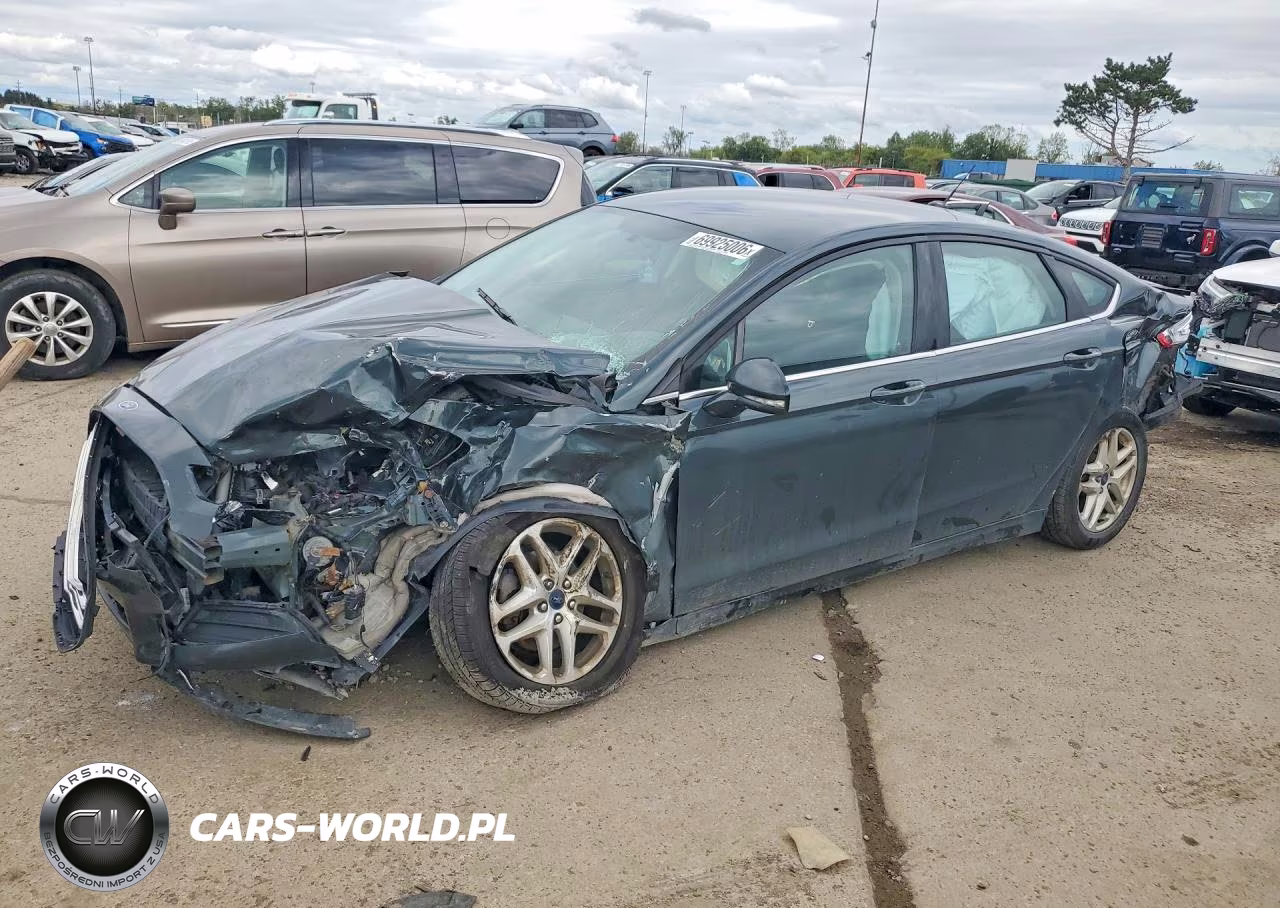 2016 Ford Fusion Se VIN:1FA6P0H75G5106809 - 1