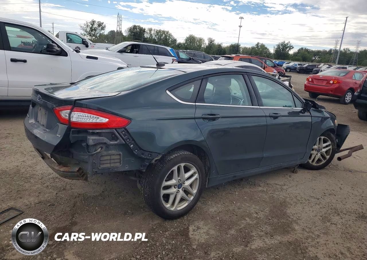 2016 Ford Fusion Se VIN:1FA6P0H75G5106809 - 3