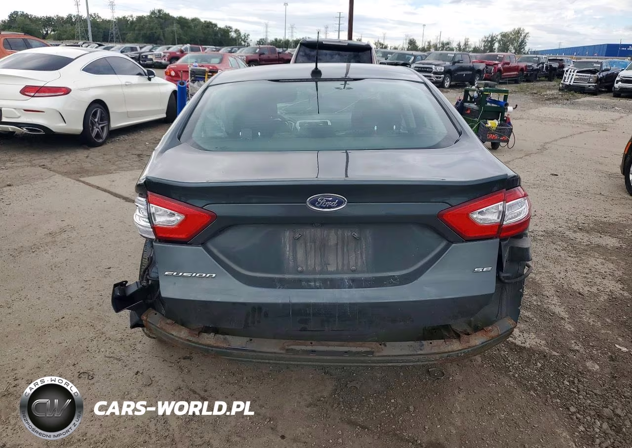 2016 Ford Fusion Se VIN:1FA6P0H75G5106809 - 6