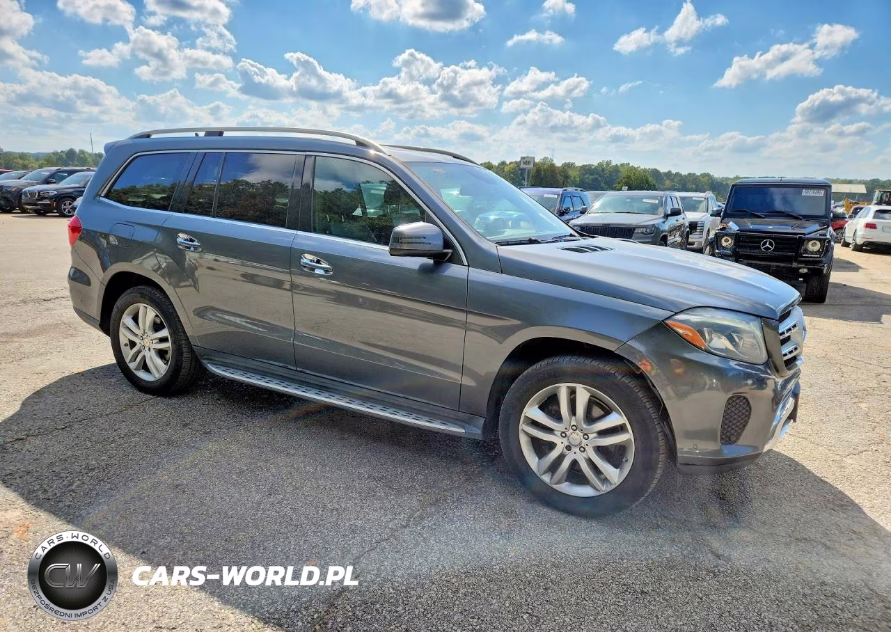 2017 Mercedes-Benz Gls 450 4Matic VIN:4JGDF6EE4HA895436 - 4