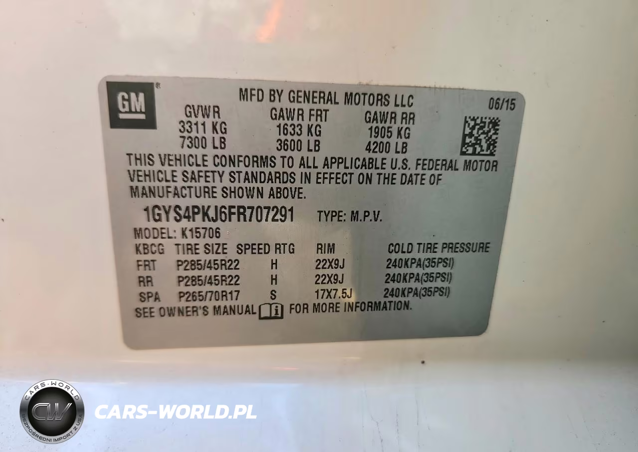 2015 Cadillac Escalade Platinum VIN:1GYS4PKJ6FR707291 - 13