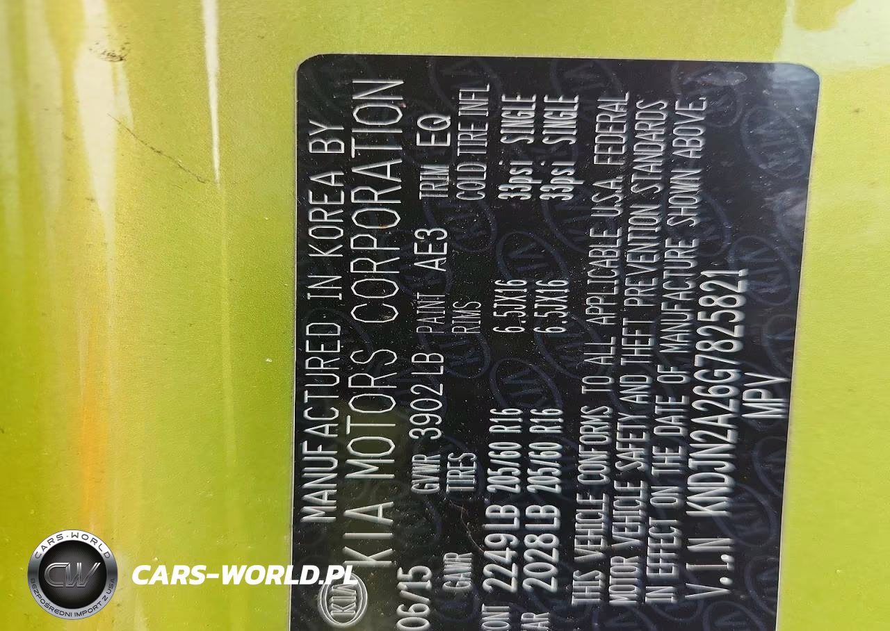 2016 Kia Soul Base VIN:KNDJN2A26G7825821 - 13