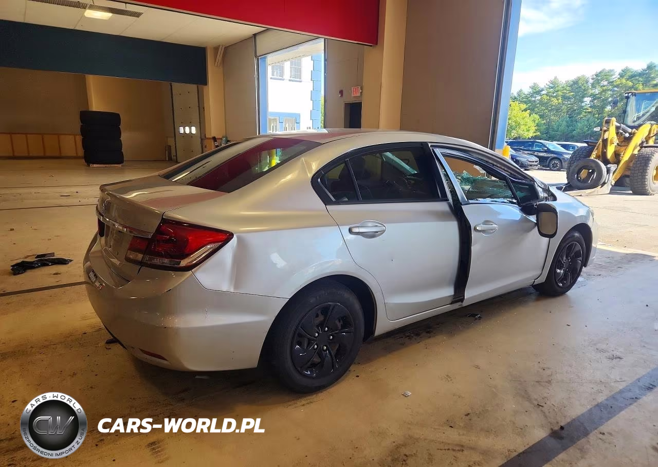 2015 Honda Civic Lx VIN:19XFB2F55FE227400 - 3