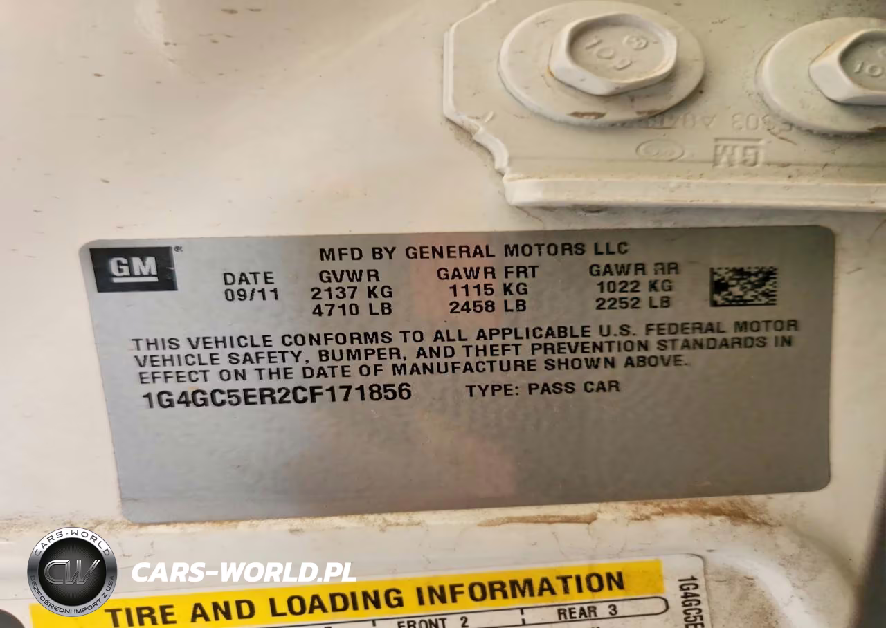 2012 Buick Lacrosse VIN:1G4GC5ER2CF171856 - 13