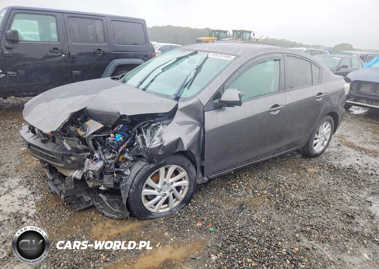 2012 Mazda 3 I VIN:JM1BL1V89C1515503 - 1